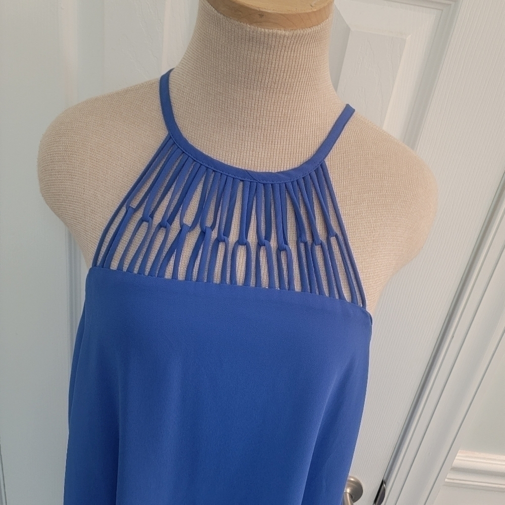 NWT Lulu's Tell Me Royal Blue Swing Dress XL - Picture 2 of 10